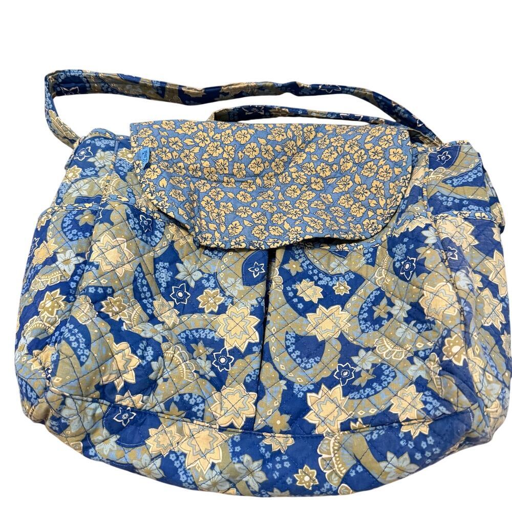 American Studio Leenie Colorful paisley diaper shldr bag with lots of pockets
